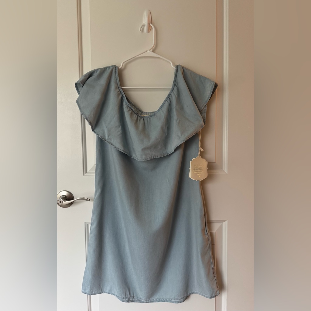 Nwt Altar'd State Cowgirl Western Off Shoulder Dress